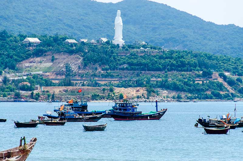 420 - Vietnam - Danang - templo de Chua Linh Ung